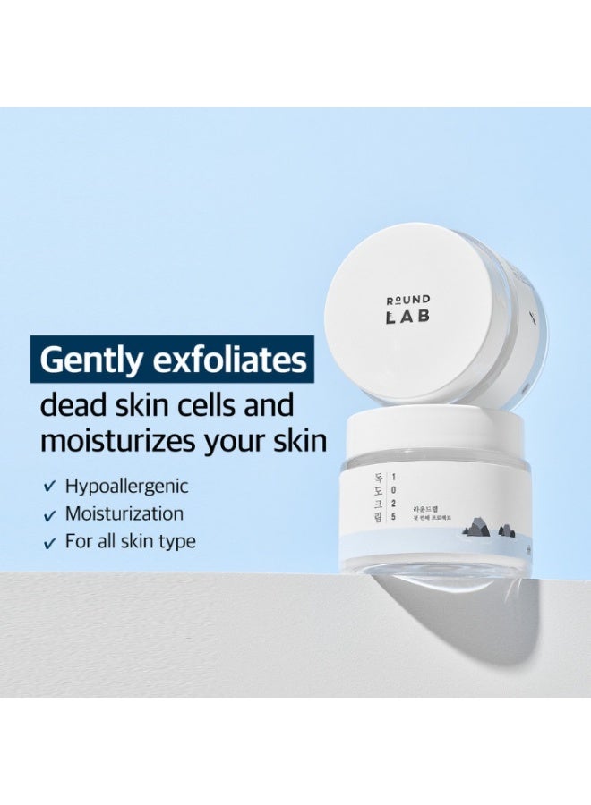 ROUND LAB 1025 Dokdo Cream | Ultra-Hydrating Korean Moisturizer with Deep Sea Water for Sensitive Skin - 80ml - Image 2